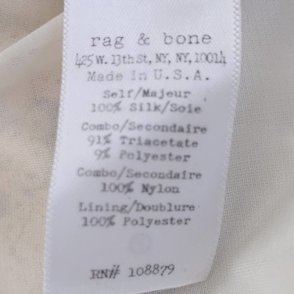 Rag & Bone Bahia Top Gold Sequin 100% Silk  Medium - Picture 17 of 17